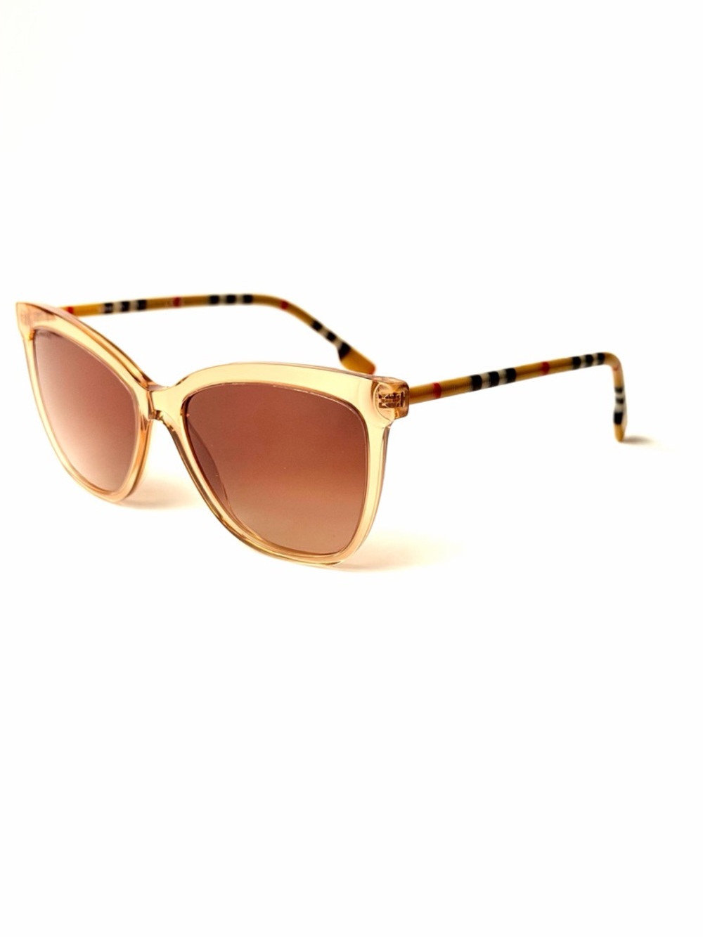 Burberry B 4308 4006/13  Clare Brown Gradient Butterfly  Sunglasses 56mm NWT